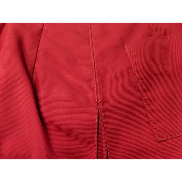 VINTAGE 70s WOMEN'S RED CULOTTE GAUCHO SHORTS - SIZE 2XS - XS - Picture 12 of 12